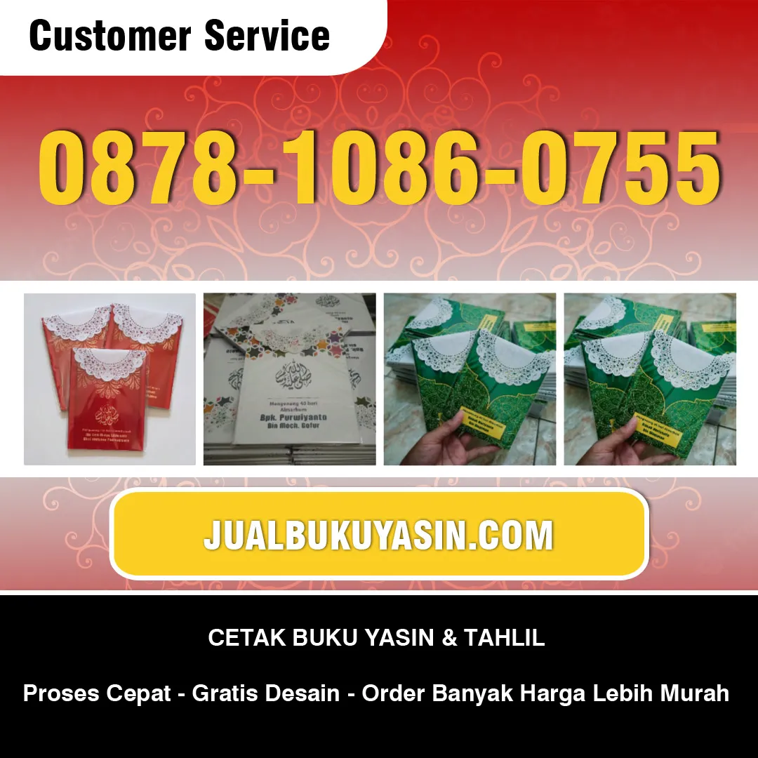 Cetak Buku Yasin Poncol Magetan