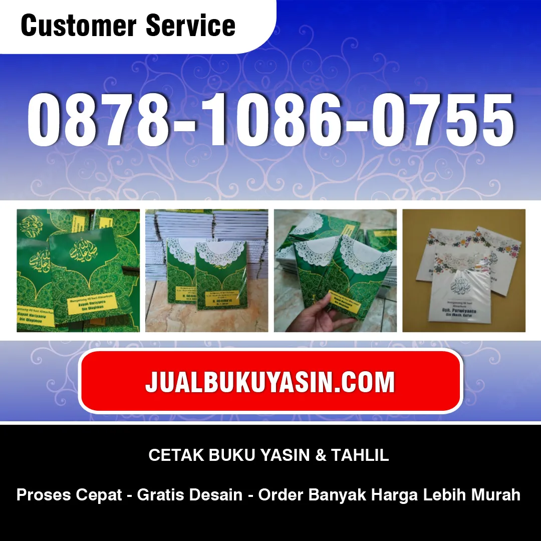 Cetak Buku Yasin Pujon Malang