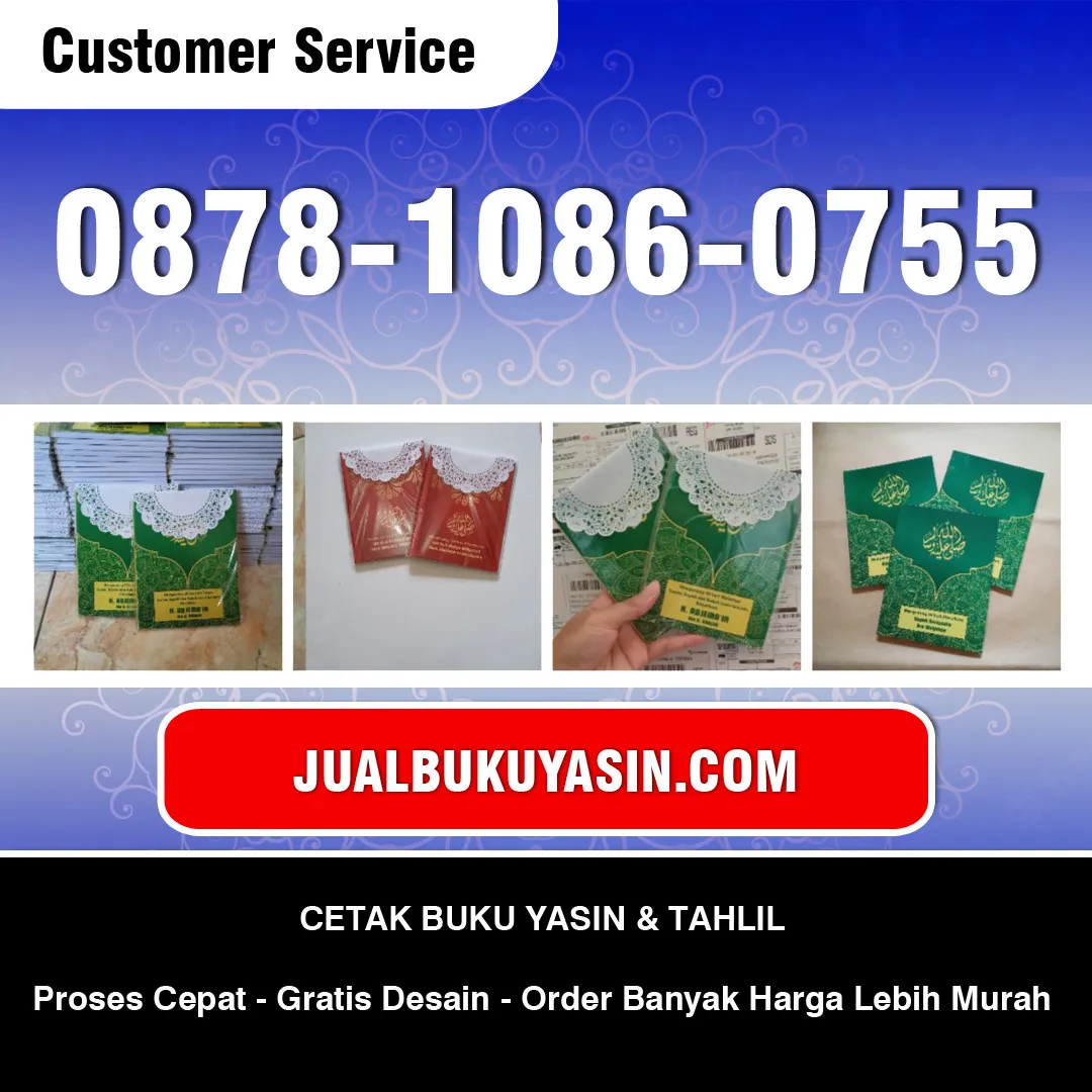 Cetak Buku Yasin Purwoasri Kediri