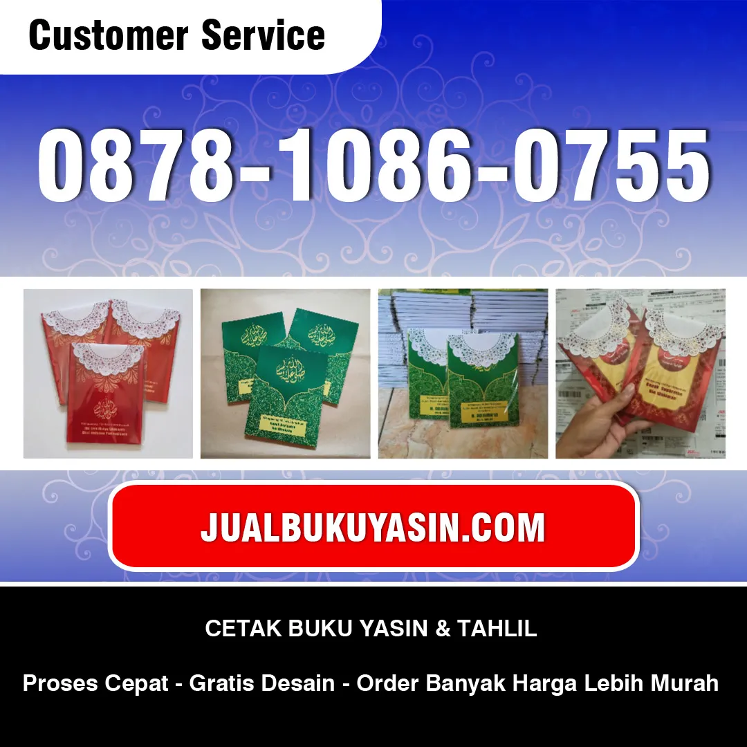 Cetak Buku Yasin Ranuyoso Lumajang