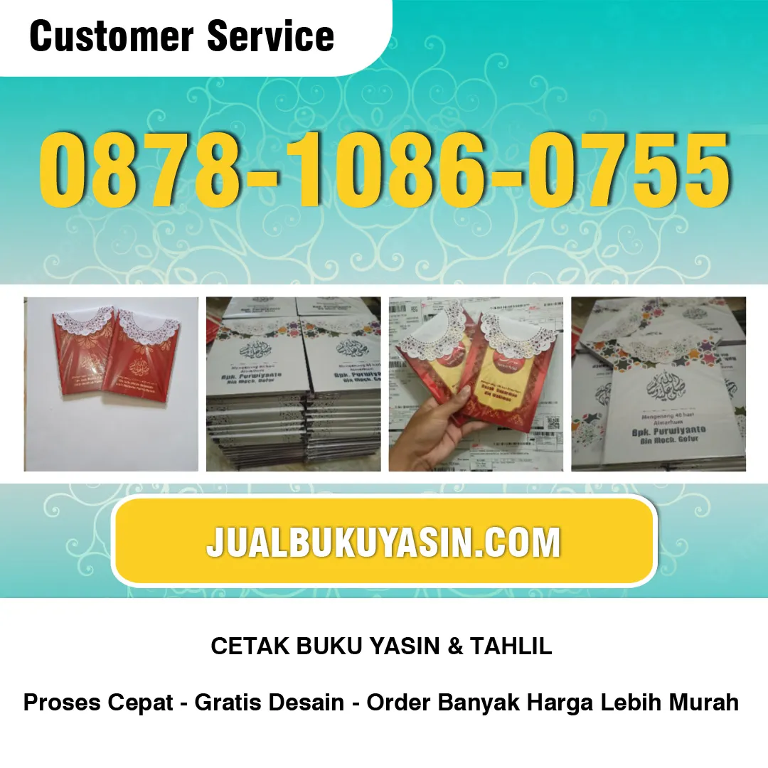 Cetak Buku Yasin Sapeken Sumenep