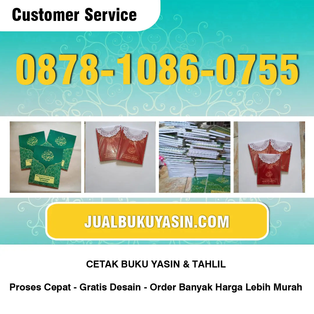 Cetak Buku Yasin Sedati Sidoarjo