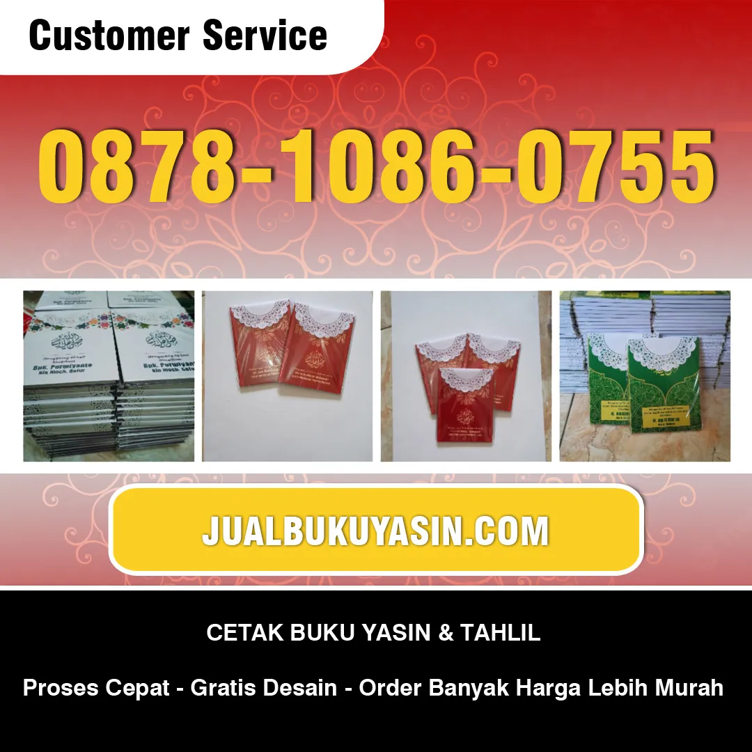 Cetak Buku Yasin Sekar Bojonegoro