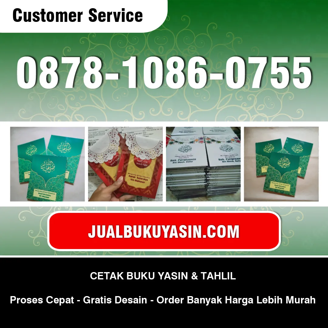 Cetak Buku Yasin Selopuro Blitar