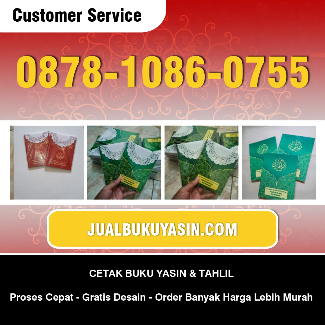 Cetak Buku Yasin Sendang Tulungagung