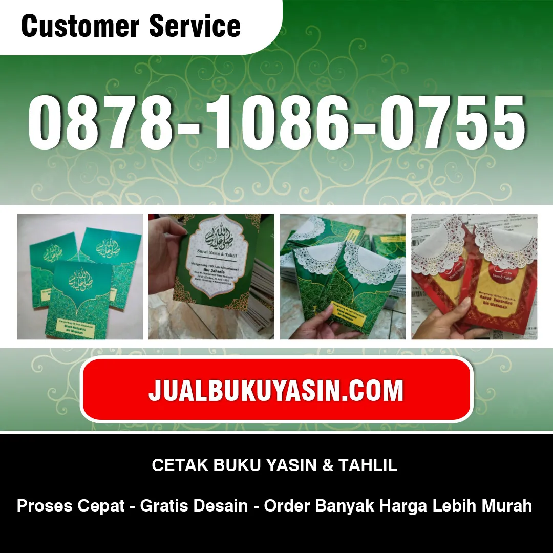 Cetak Buku Yasin Silo Jember