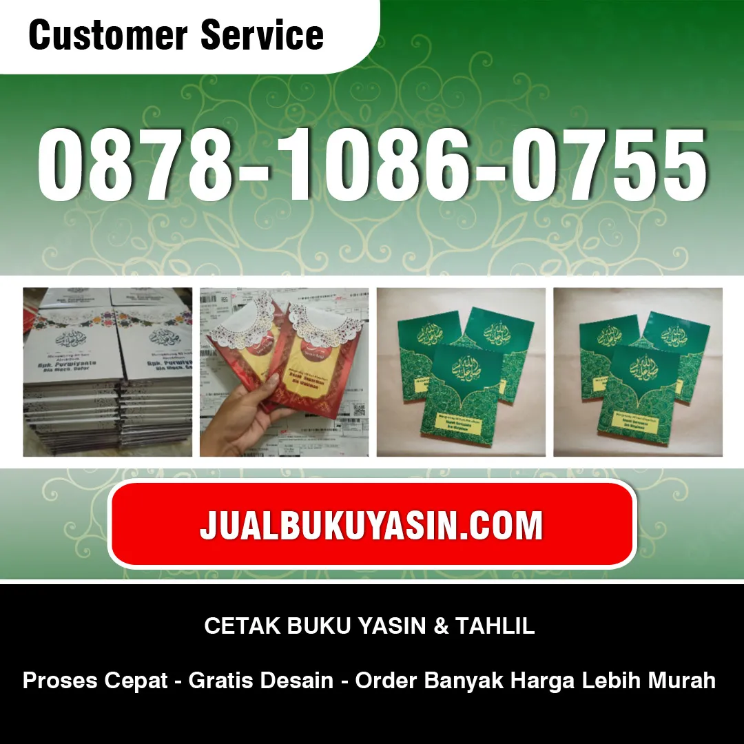 Cetak Buku Yasin Sine Ngawi