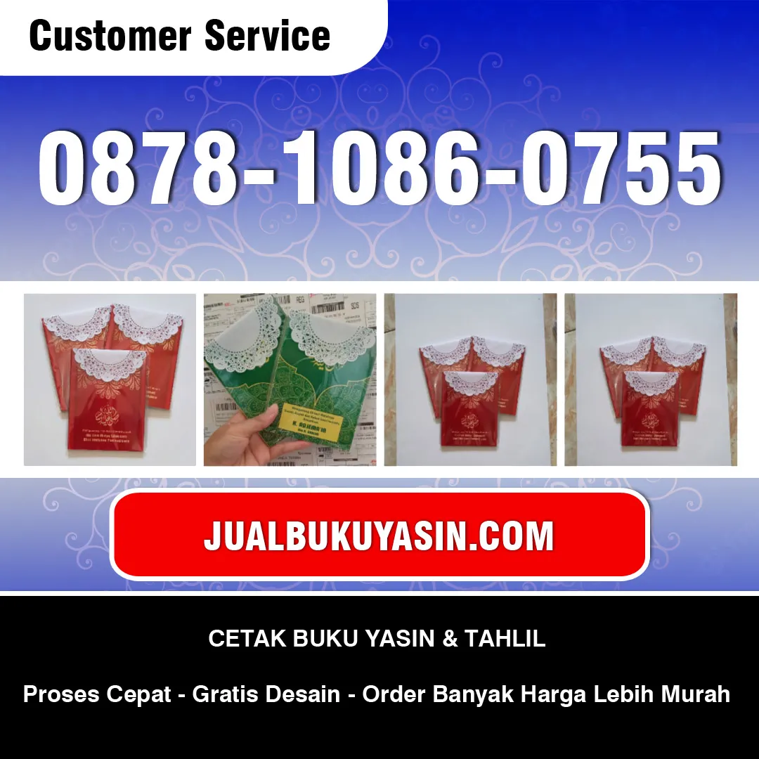 Cetak Buku Yasin Sukolilo Surabaya