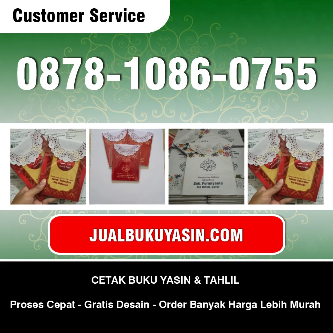 Cetak Buku Yasin Sukosewu Bojonegoro