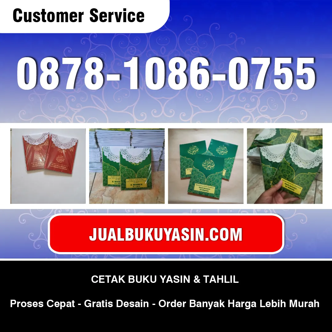 Cetak Buku Yasin Sumber Probolinggo