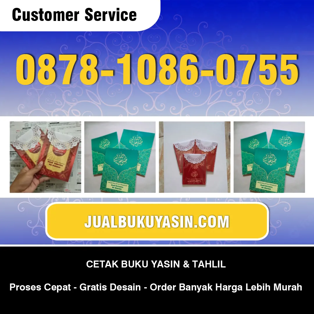 Cetak Buku Yasin Sumberpucung Malang
