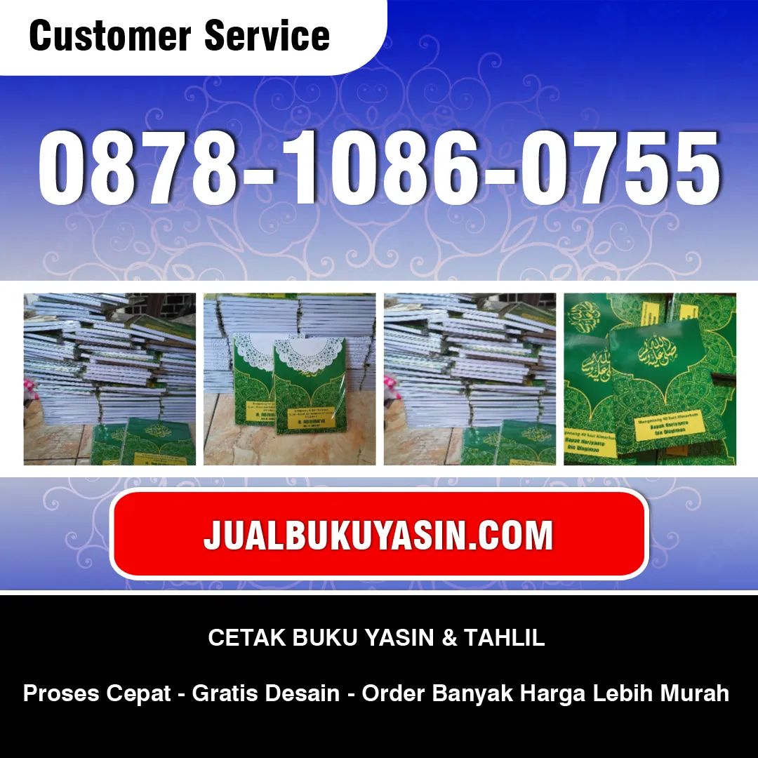 Cetak Buku Yasin Tirtoyudo Malang