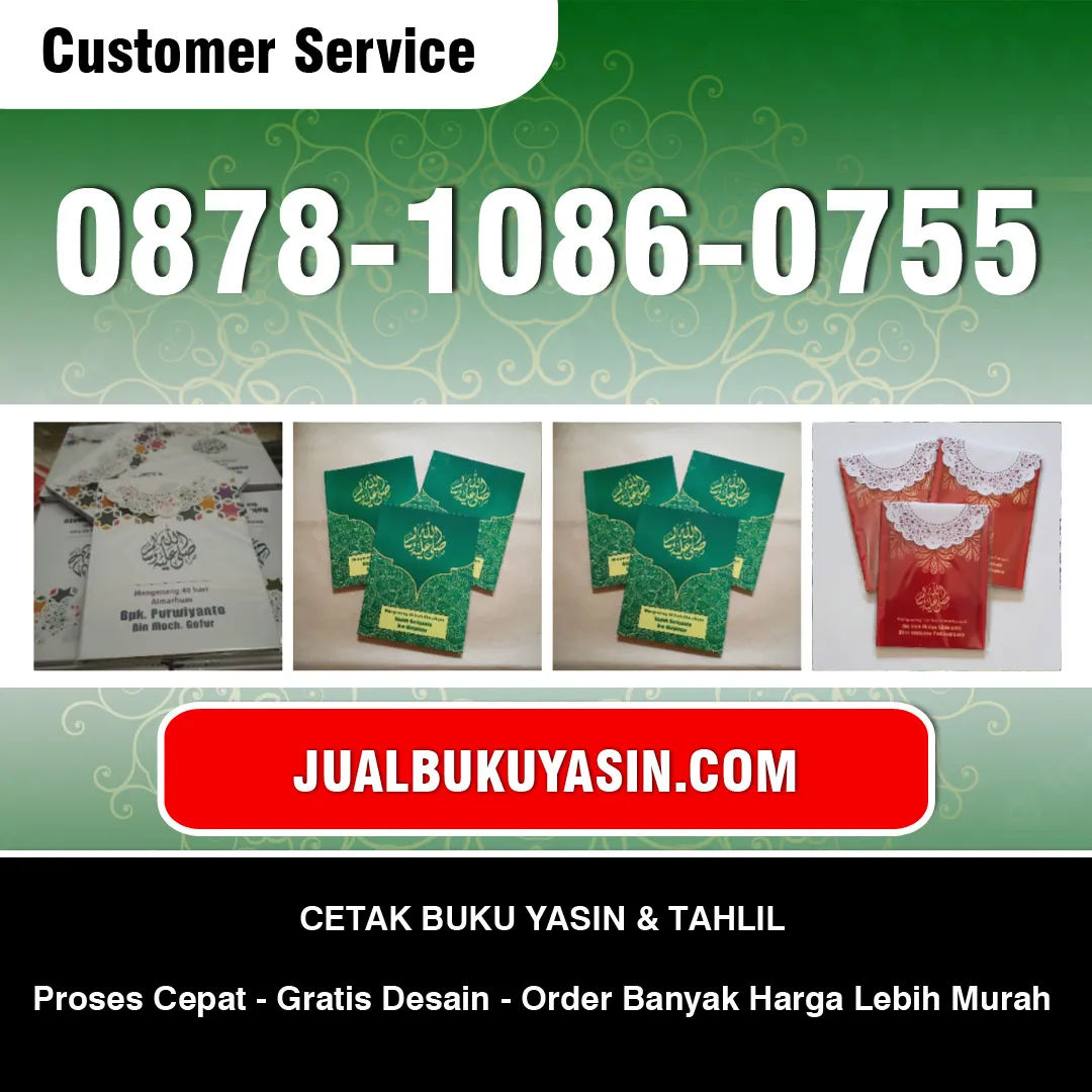 Cetak Buku Yasin Trenggalek