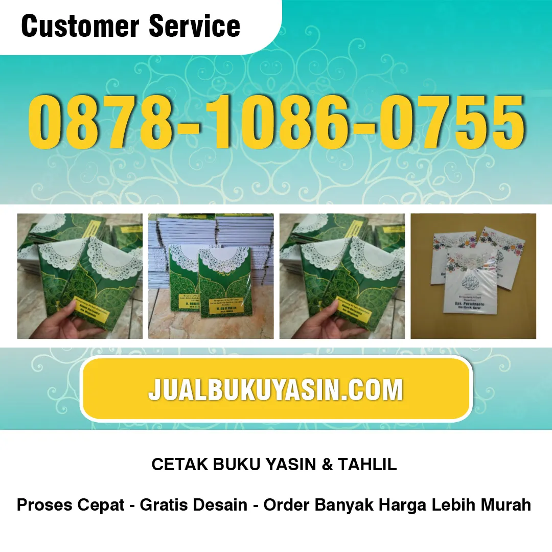 Cetak Buku Yasin Trucuk Bojonegoro