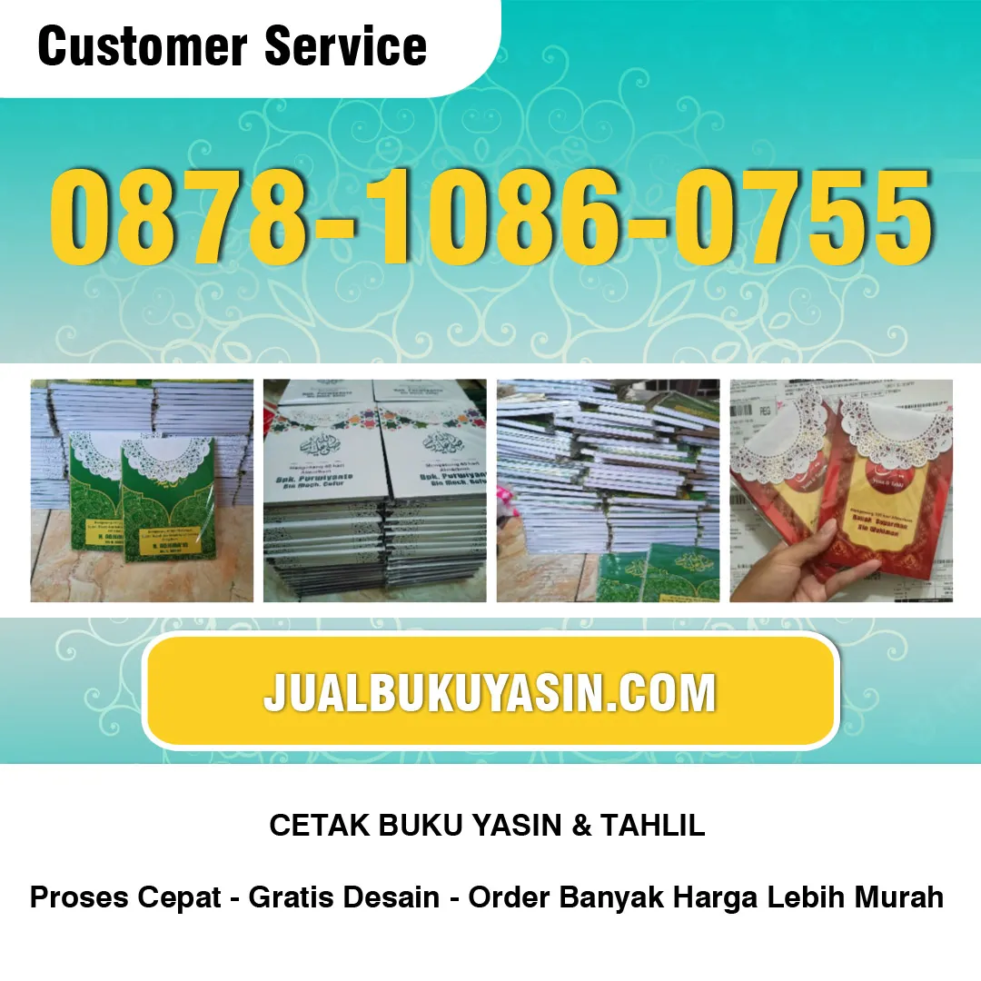Cetak Buku Yasin Turen Malang
