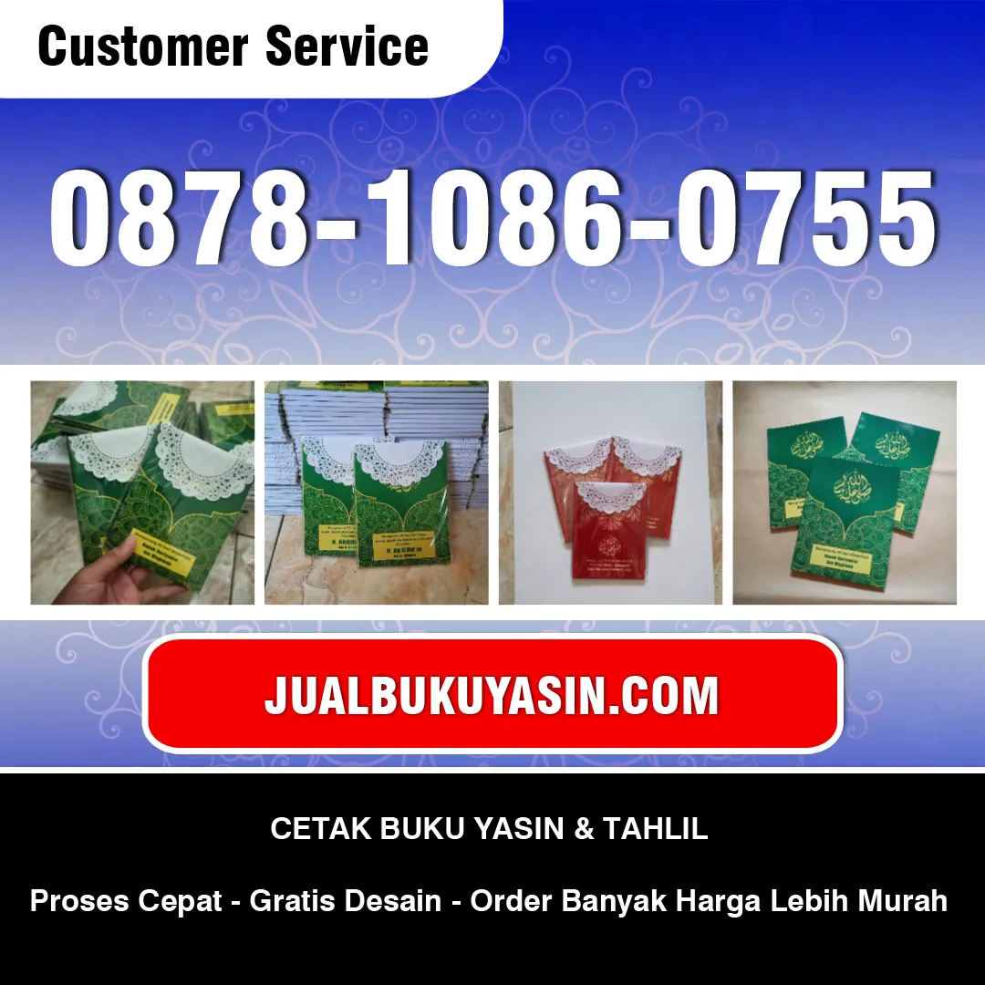 Cetak Buku Yasin Turi Lamongan