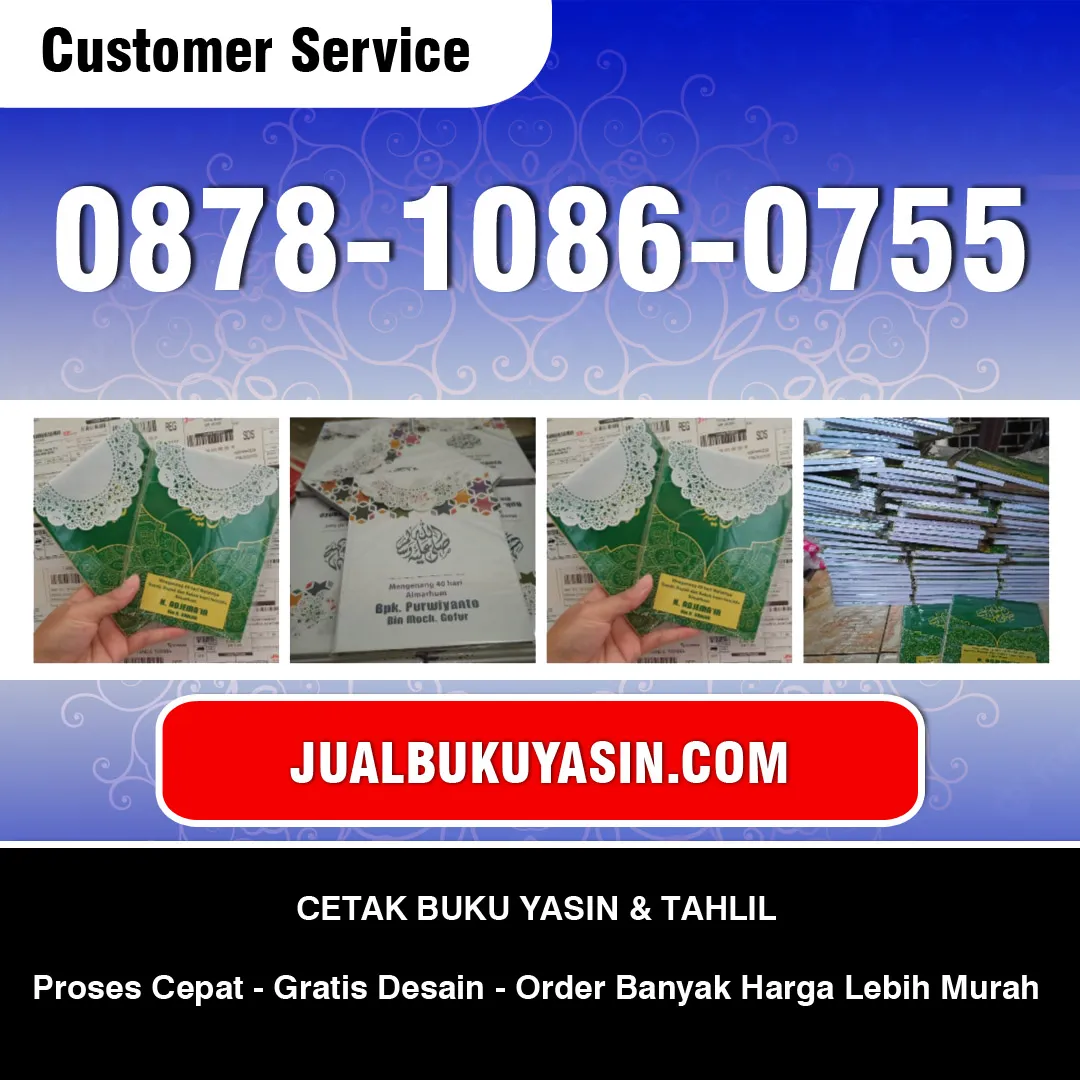 Cetak Buku Yasin Widang Tuban