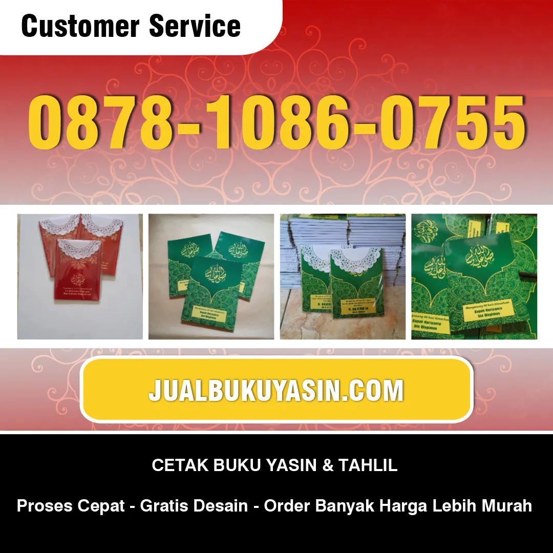 Cetak Buku Yasin Wilangan Nganjuk