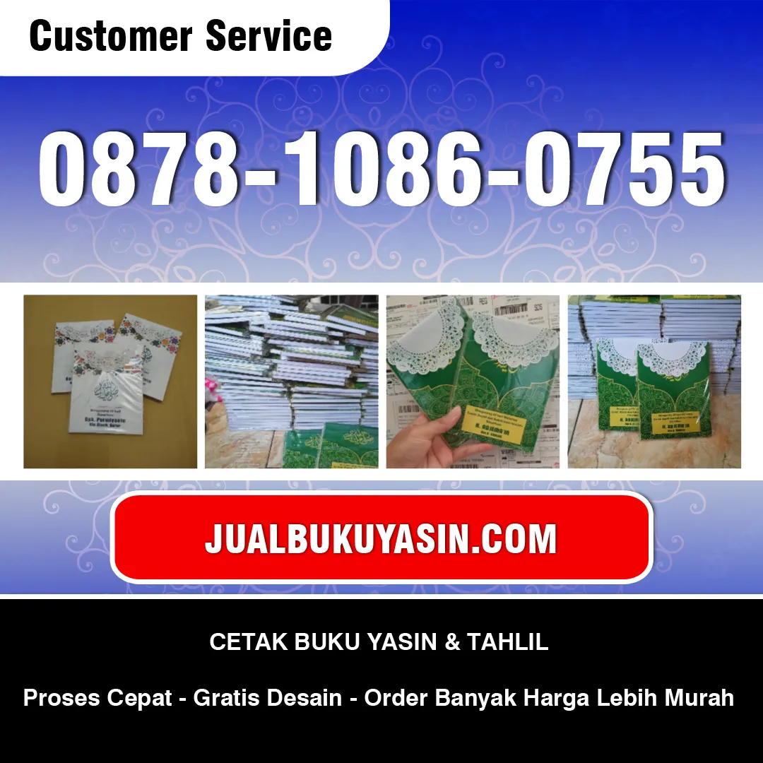 Cetak Buku Yasin Wiyung Surabaya