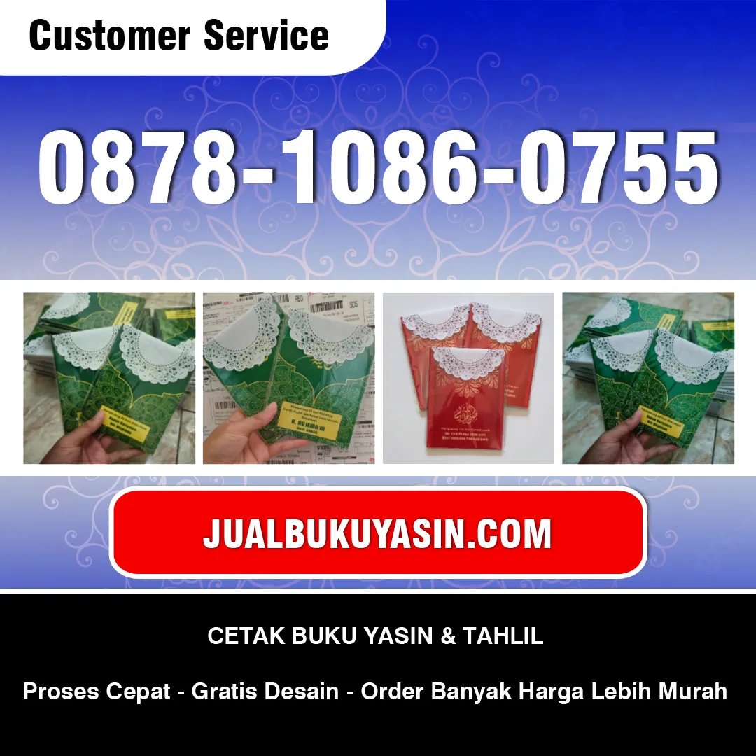 Cetak Buku Yasin Wungu Madiun